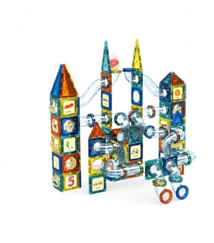 Magnetic Building Blocks - 209 pcs