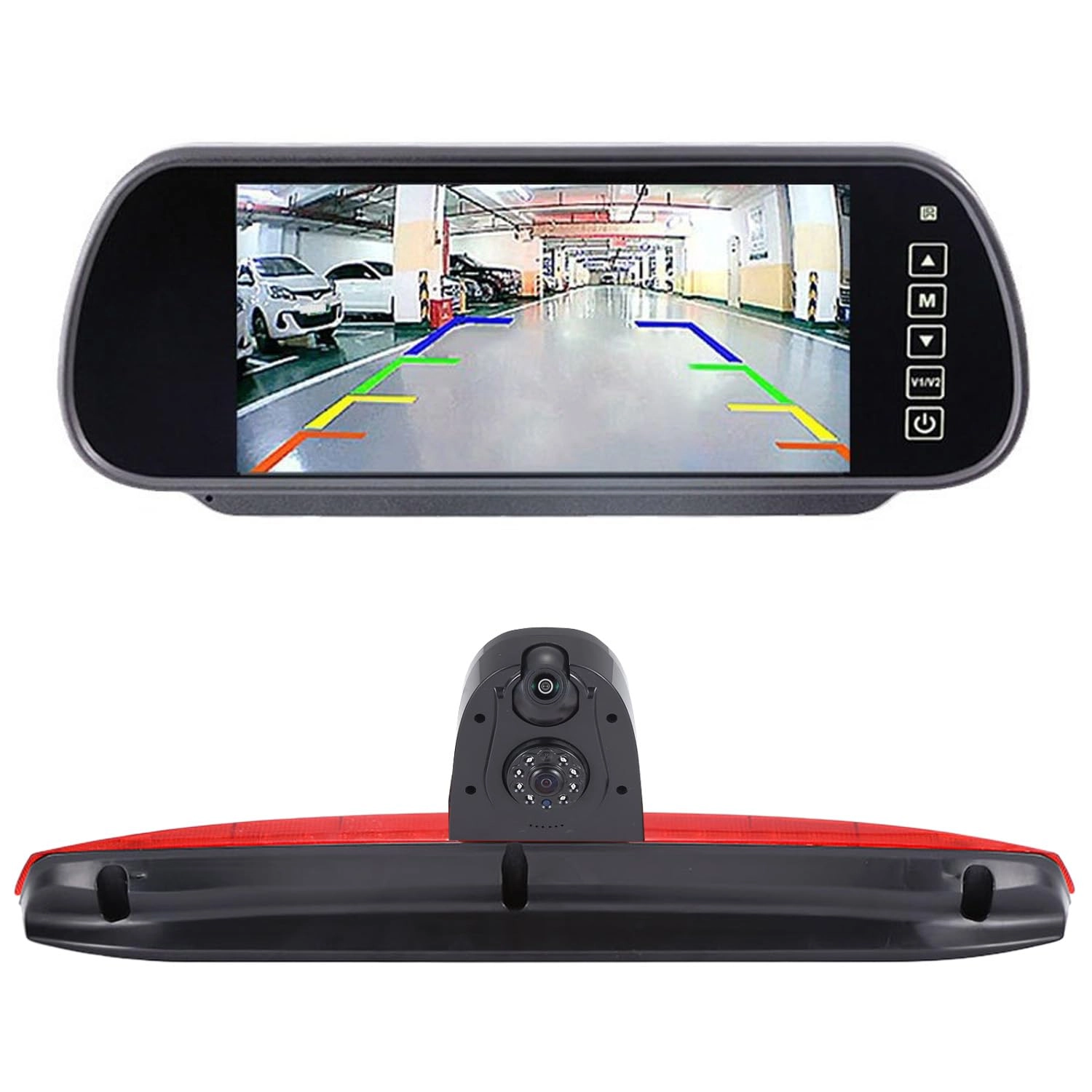 TFT LCD Monitor + Reversing Camera - Night vision 1280 x 720