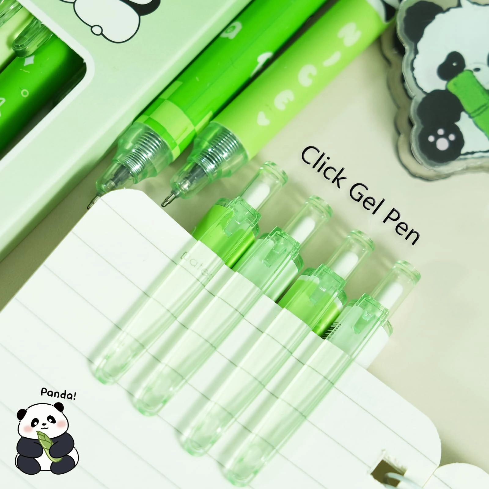 Cute Erasable Pen - 12-Pack 0.5mm