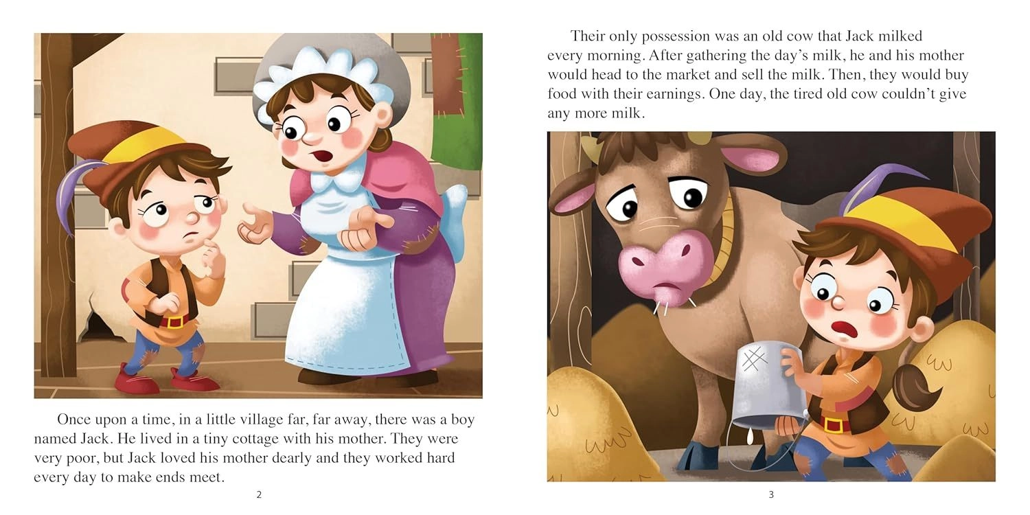 Jack & The Beanstalk Padded Board Book - 3 years+