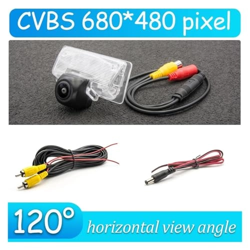 A120 CVBS - Universal RCA Connector 680*480 pixels 720P