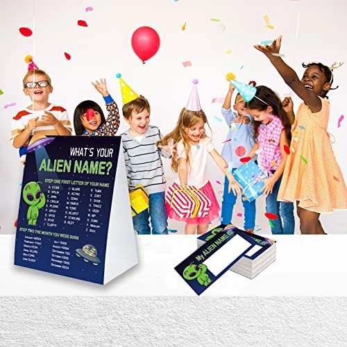 What's Your Alien Name Game Sign - 30 psc