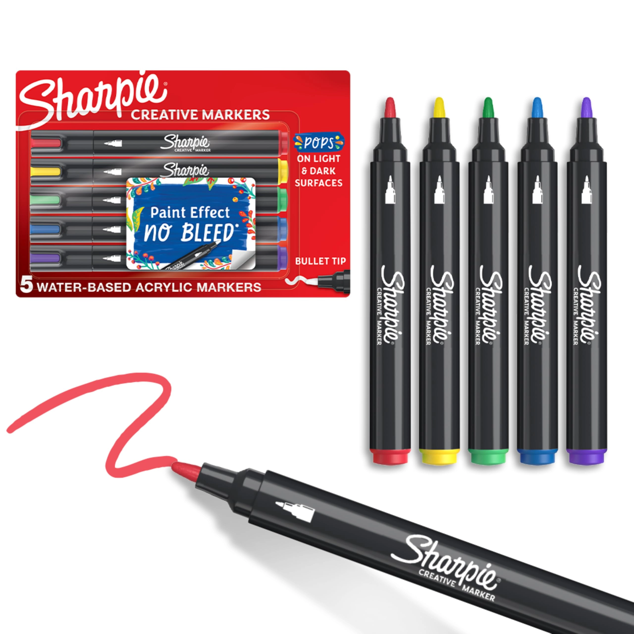 Sharpie Creative Markers - Assorted Colors Bullet Tip