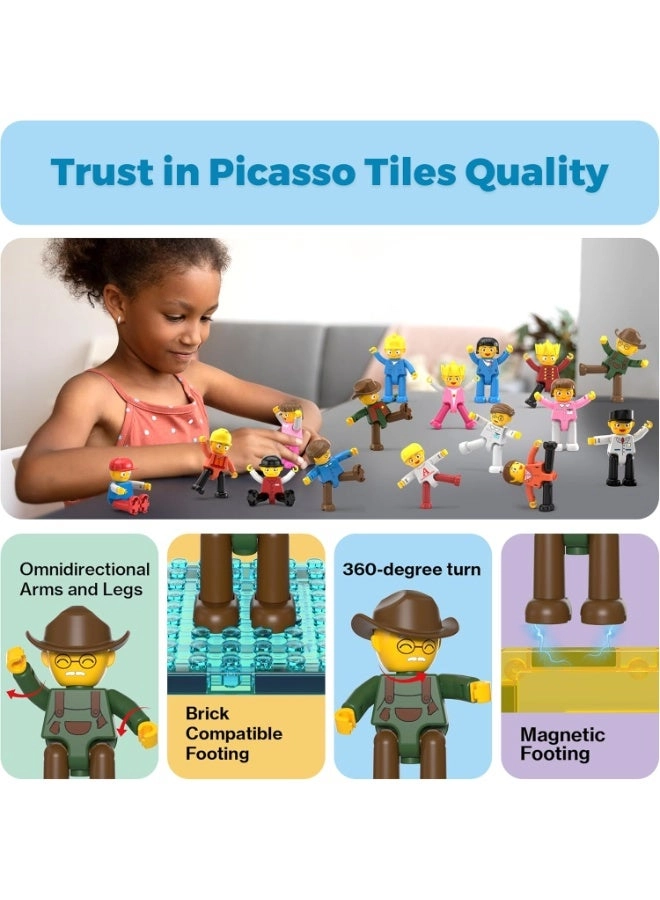 Character Action Figures - Multicolored 16pcs