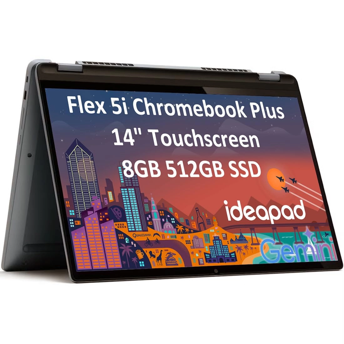 Lenovo IdeaPad Flex 5i Chromebook plus - 14'' Core i3-1315U 8GB DDR4 512GB SSD