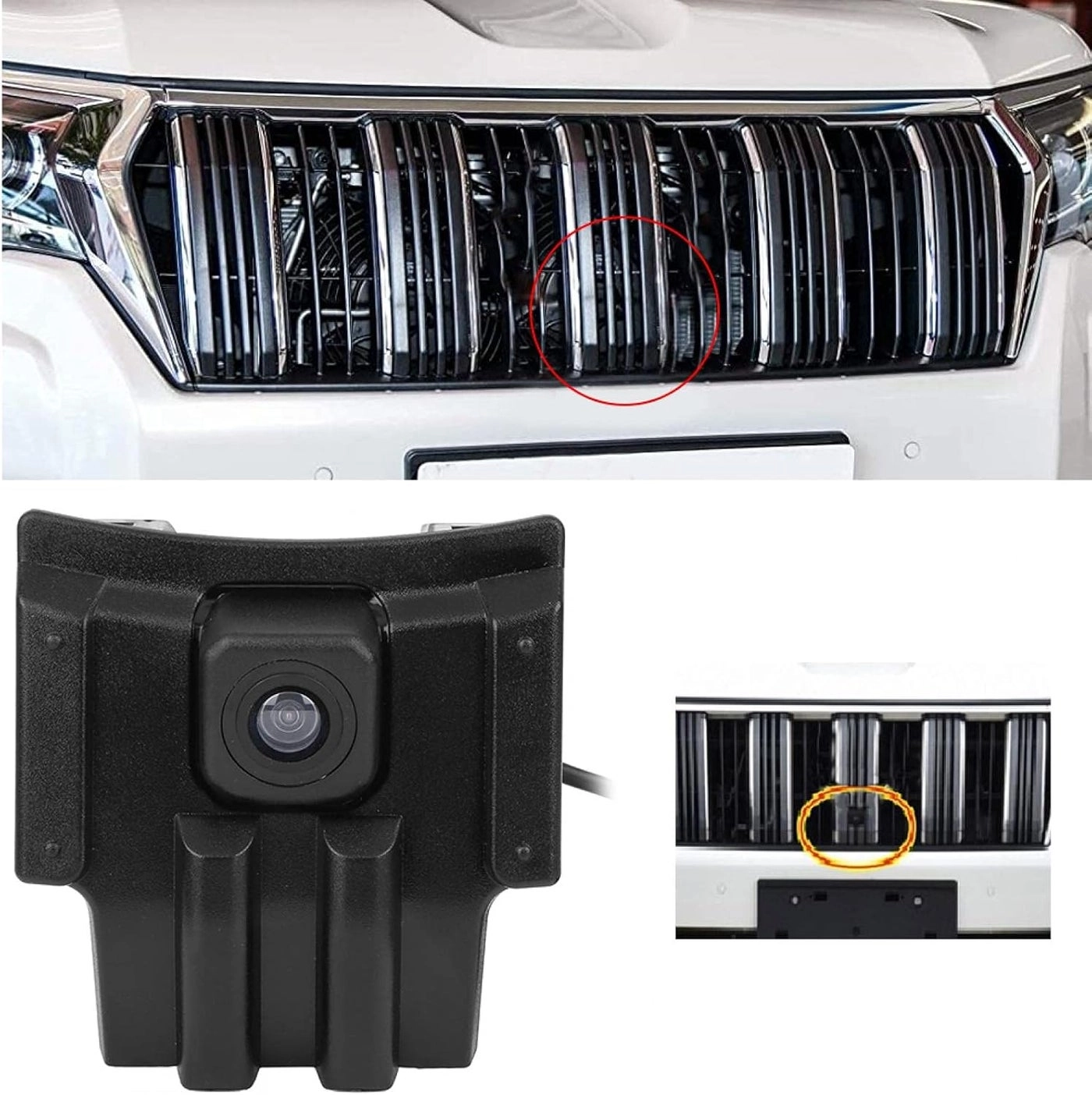 Car Front View Camera - 720 x 580P