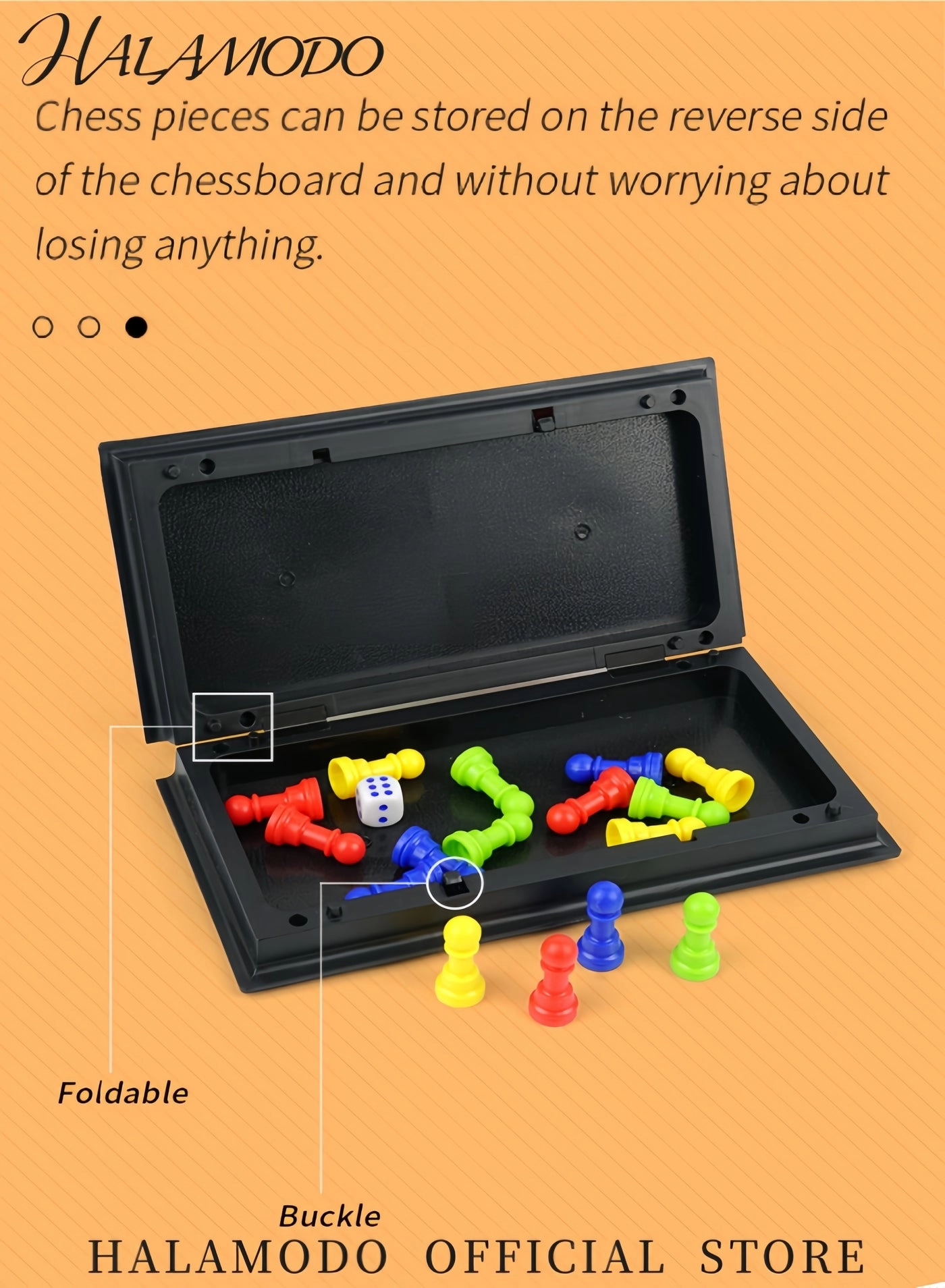 Game with Folding Board - Multicolor