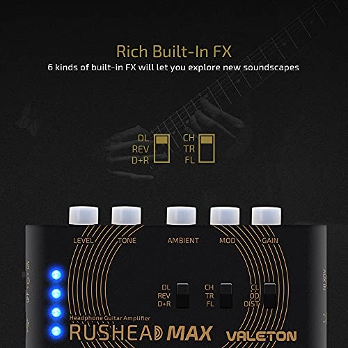 Rushead Max - USB Chargable Portable Headphone Amp
