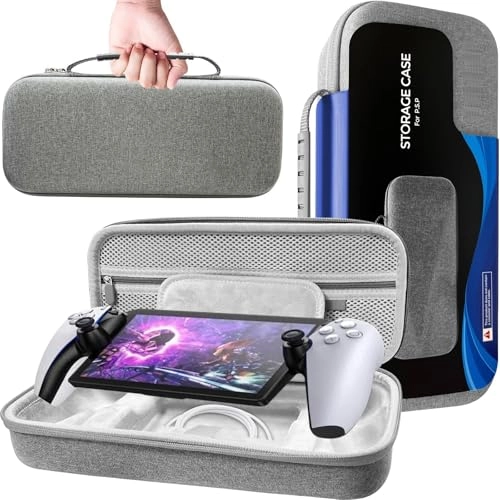Carrying Case for Playstation Portal Remote Player - Hard EVA Shockproof
