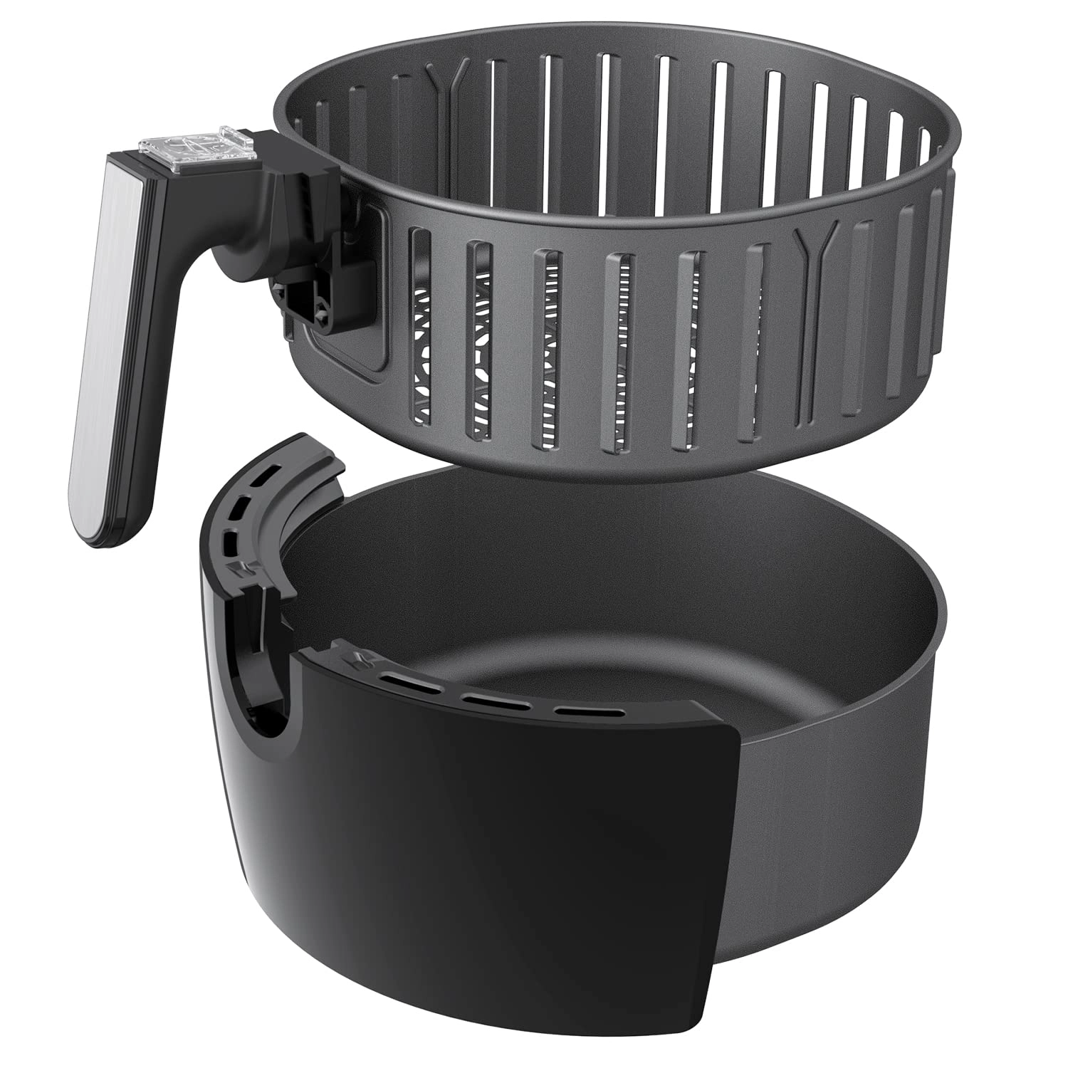 Innsky Air Fryer Replacement Basket - 5.5L Non-stick Dishwasher Safe