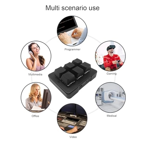 6 Key Gaming Keyboard - Wired/Wireless