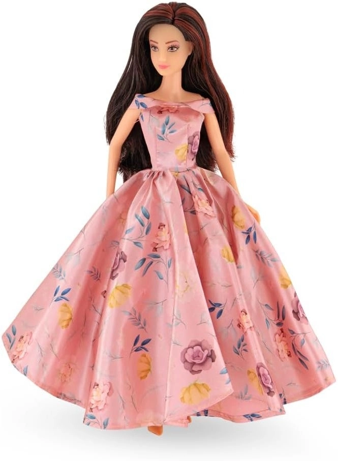 Fulla Collection Doll - Girl Elegant Gown Pink Ages 3+