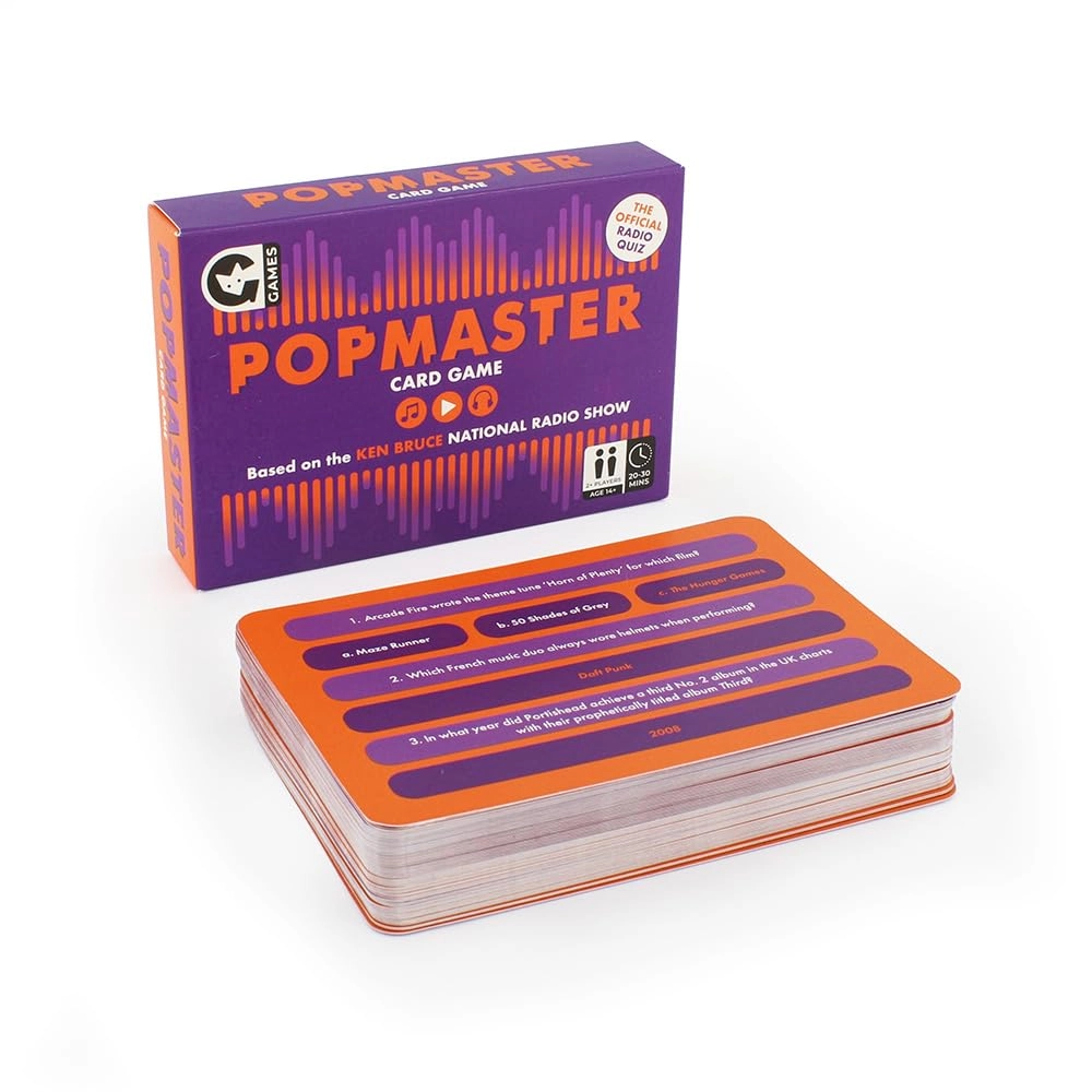 Ginger Fox PopMaster - Card Game