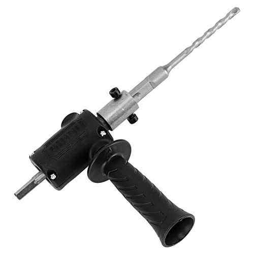 Electric Hammer Conversion Head - Black ABS for Electric Drills