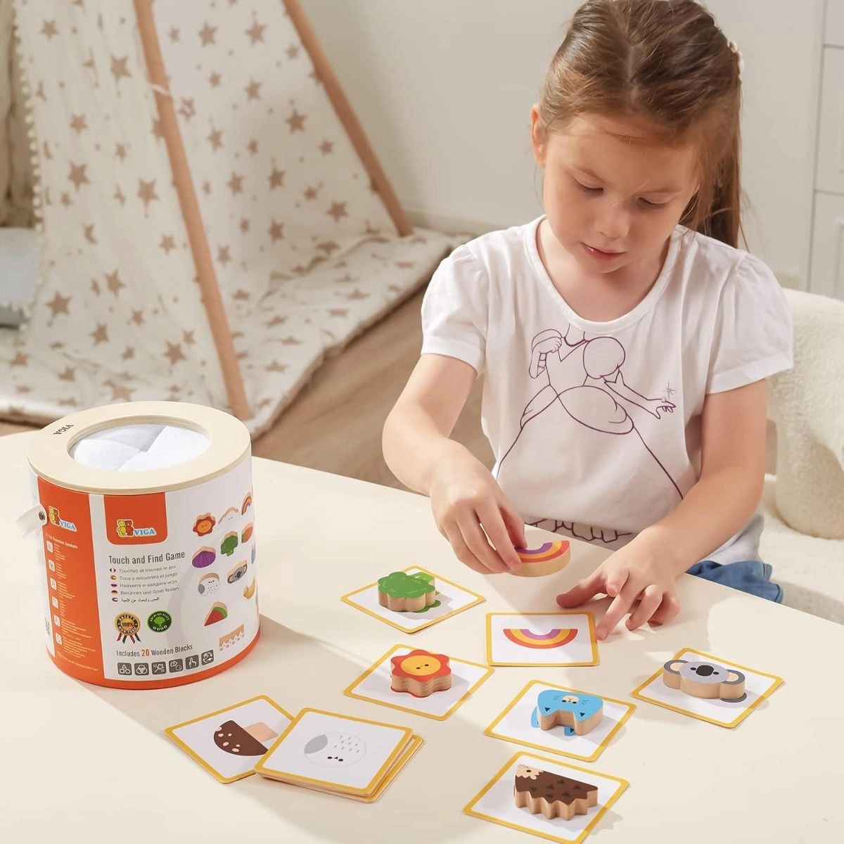 Touch and Find Game - 3 years and up