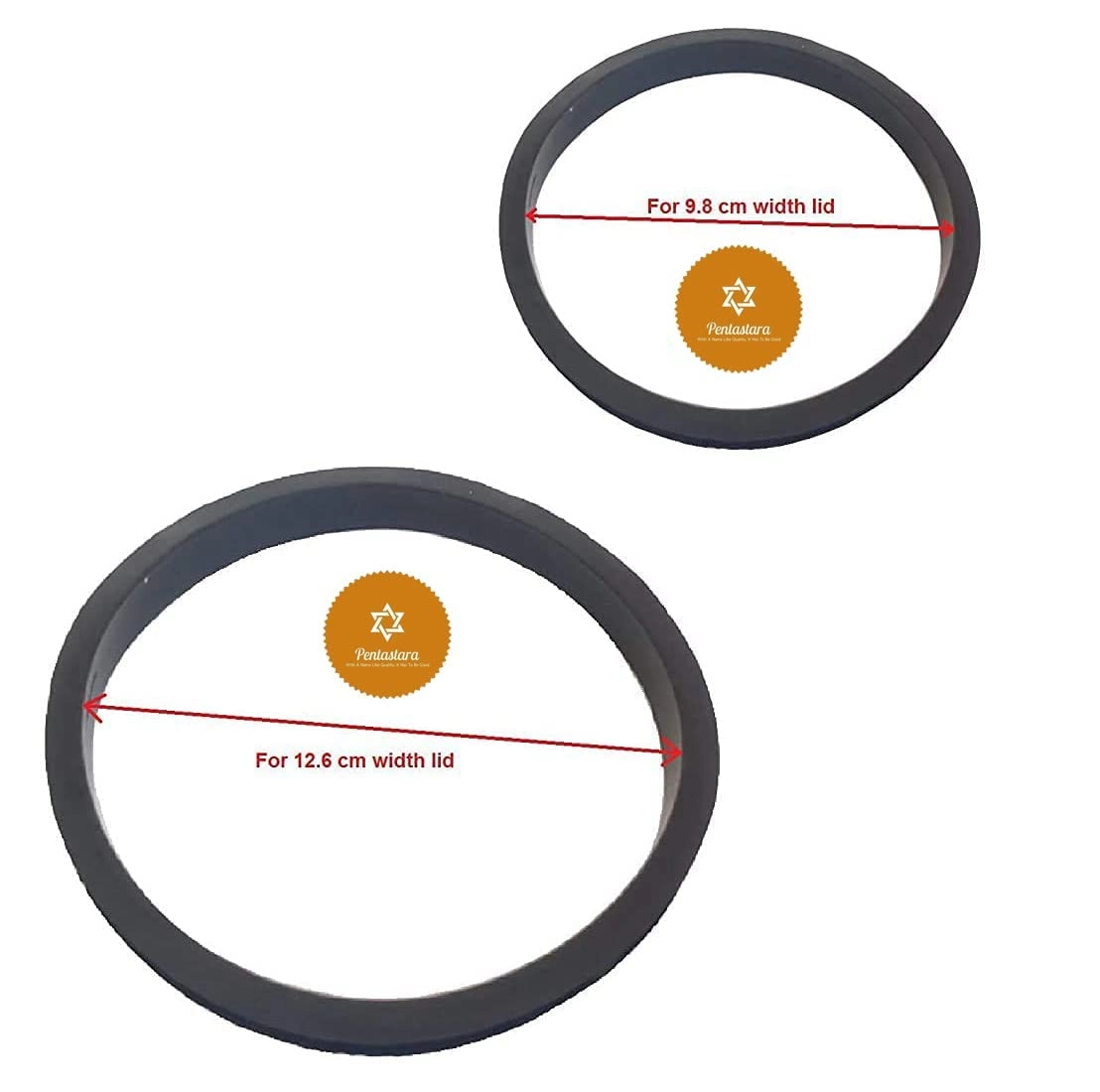 Jar gaskets - 128cm 3 Units Silicone