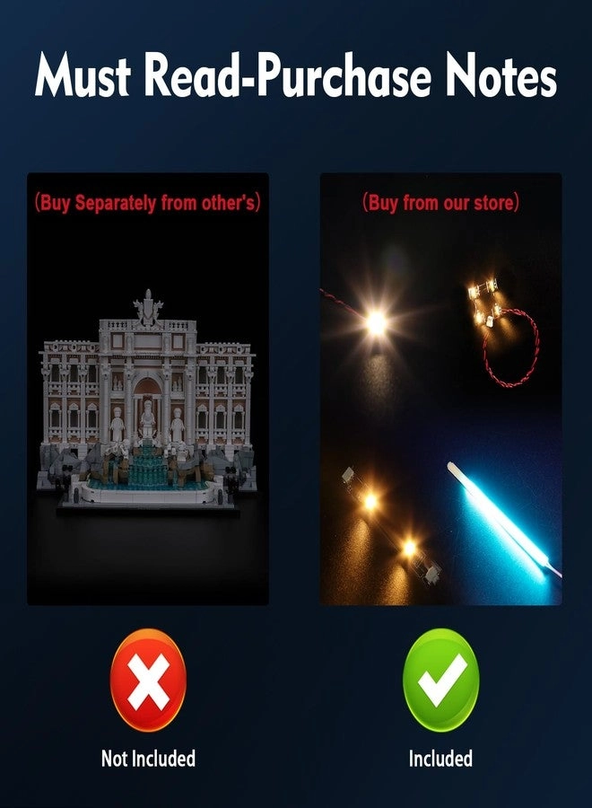 LED Lighting - Architecture Rome 21062 Lego