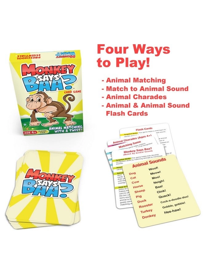 Monkey Says Baa? - Ages 4 and Up