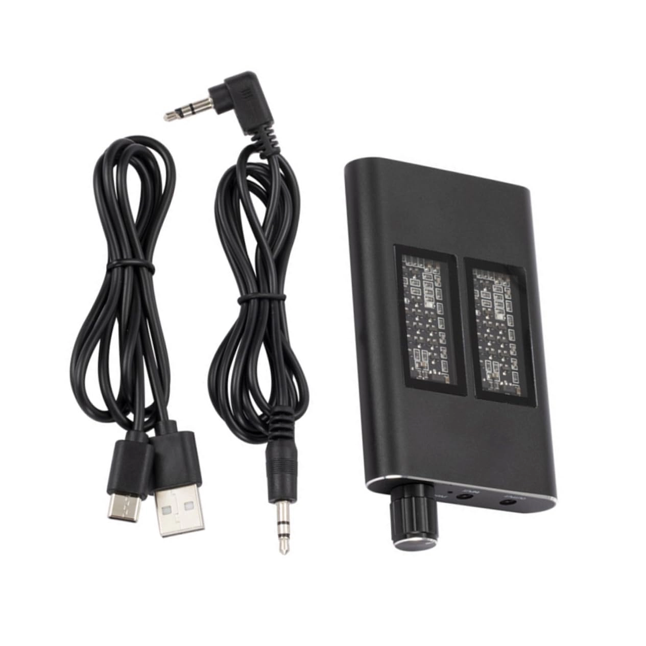 Uonlytech Portable HiFi Headphone Amplifier - 1000mAh Black