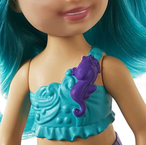 Barbie Dreamtopia Chelsea Mermaid Doll - 6.5-Inch Multicolor Ages 3+