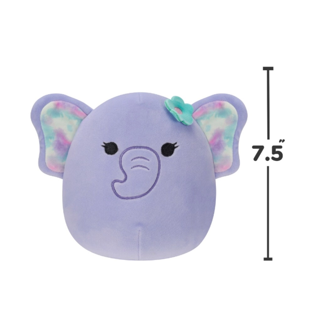 Anjali Prpl Elephant - 7.5" Washable Squishy