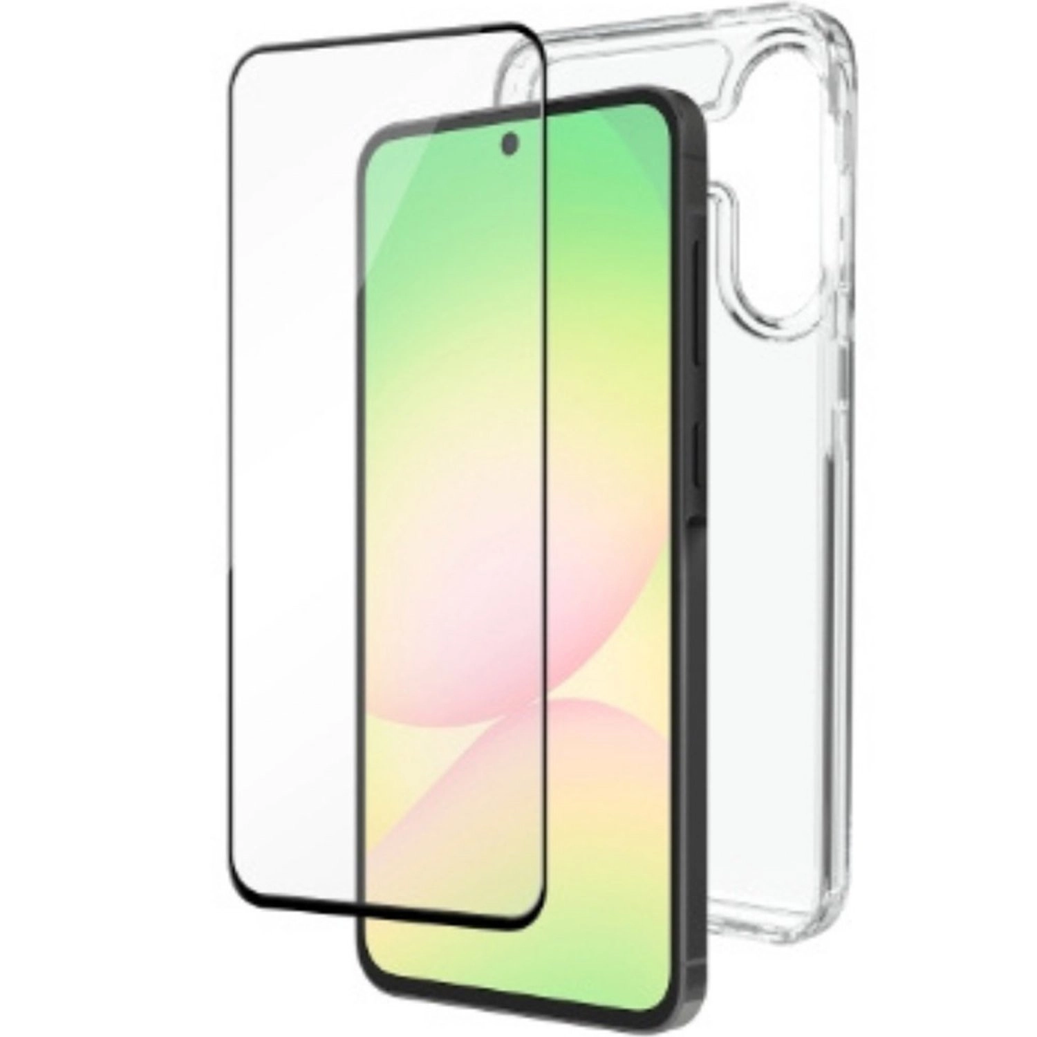 DefenDuo Phone Case - Clear + Screen Protector for Samsung A56