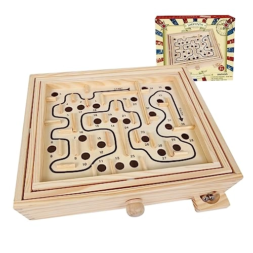 Labyrinth Wooden Puzzle (ET2504) - 1 pcs