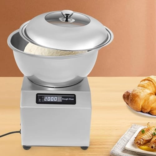 Commercial Spiral Dough Mixer Machine - 5KG/11LBS 1800W 2200W