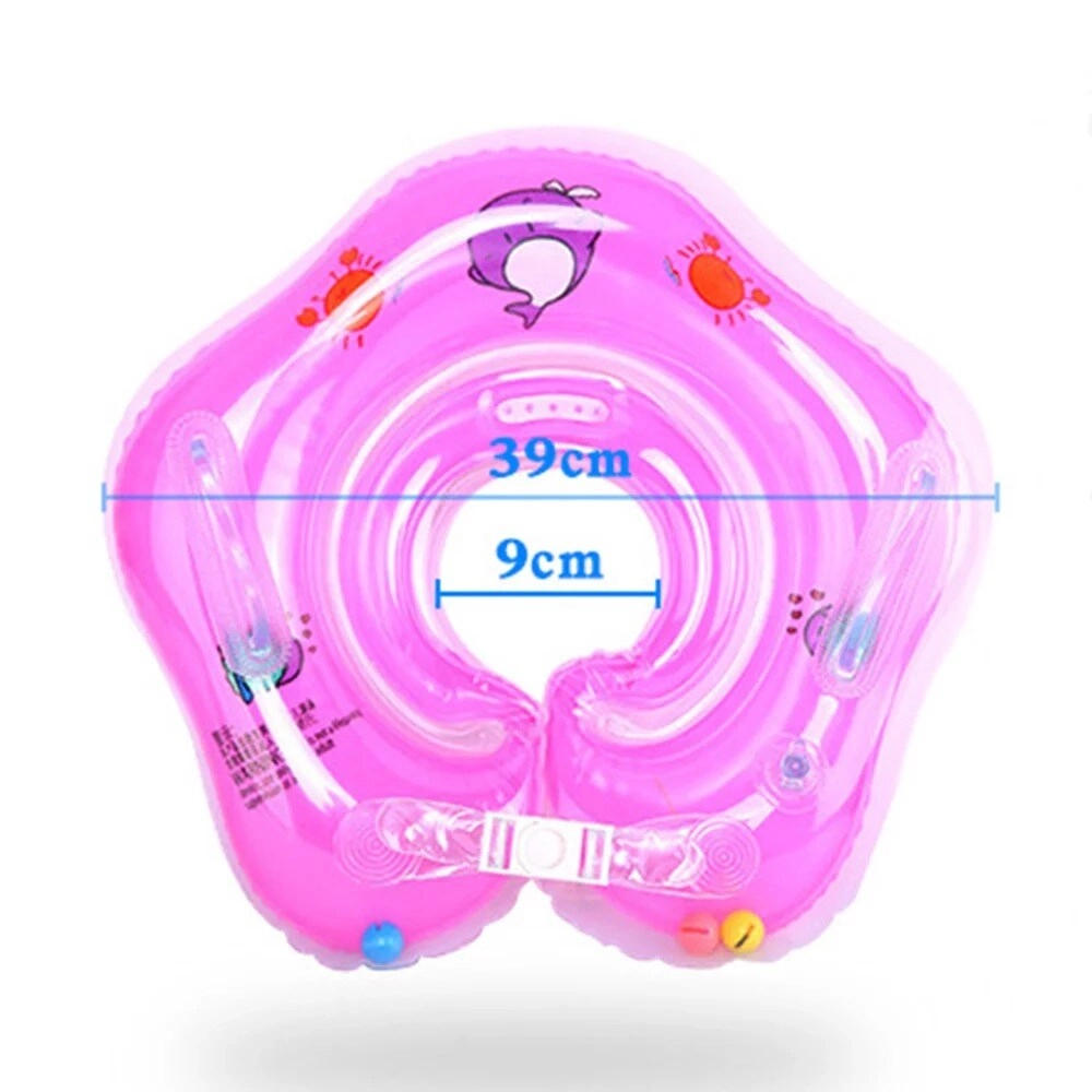 ISwimSafe Infant Neck Floater - Pink