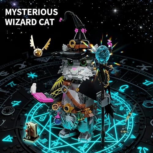 Wizard Cat - 1458pcs