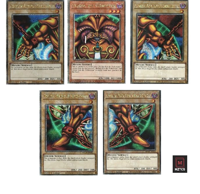 MZTCG Fantasie Exodia, the Forbidden MZYGO - German