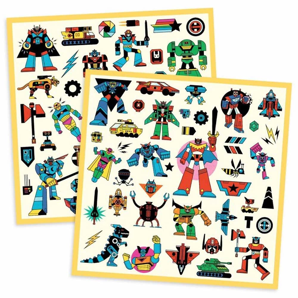 Robots Sticker Book 160 pcs