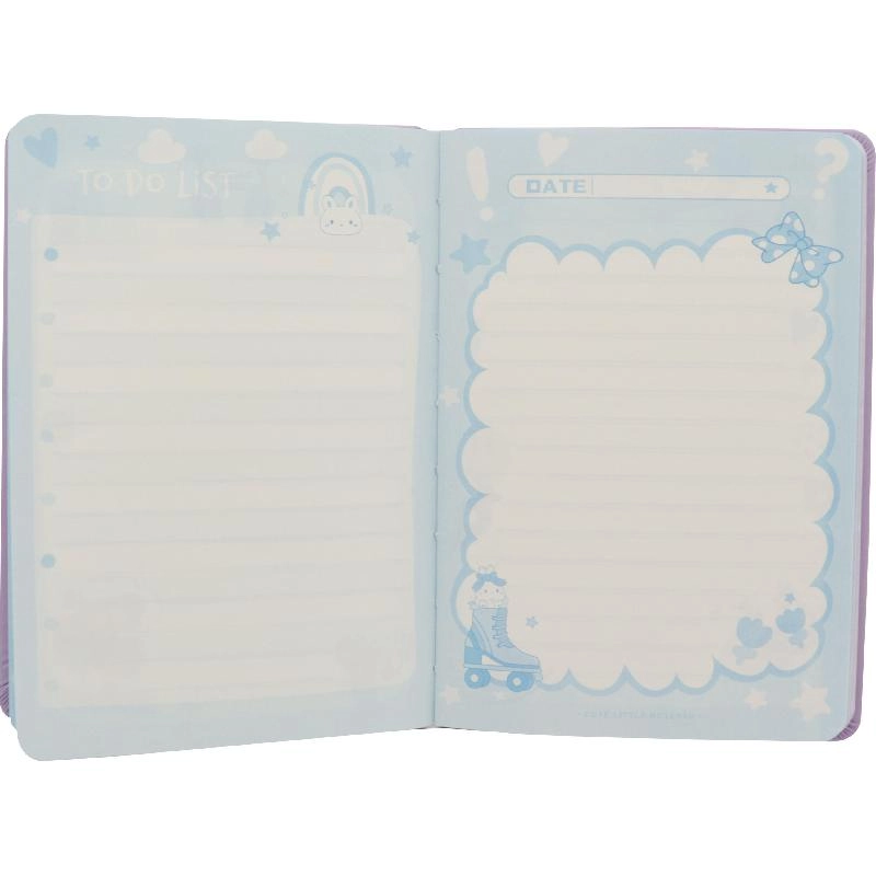 Notebook 19 X 26 cm Spiral - Grid 100 Sheets