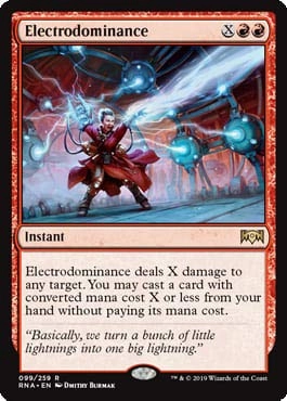 Magic: the Gathering Electrodominance - Ravnica Allegiance Multicoloured