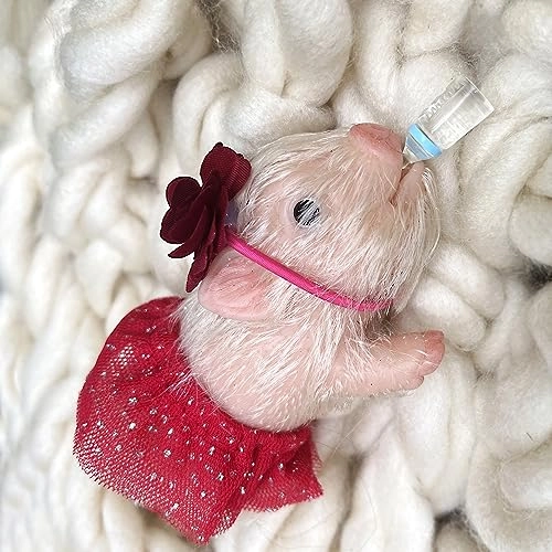Reborn Piggy Doll - 5 Inch Silicone