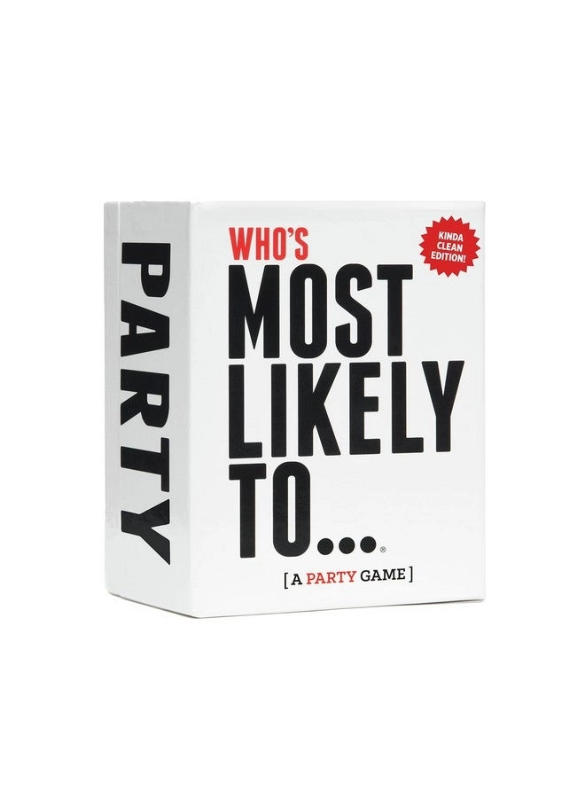 DSS Games Who's Most Likely to... Kinda Clean Family Edition