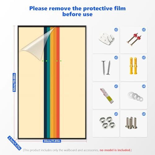 Display Wall Plate for LEGO Lamborghini Countach 5000 Quattrovalvole 10337 - 50X30cm