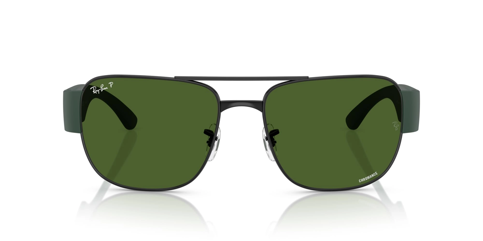 Ray-Ban RB3756 - 56 millimeters Black/Green