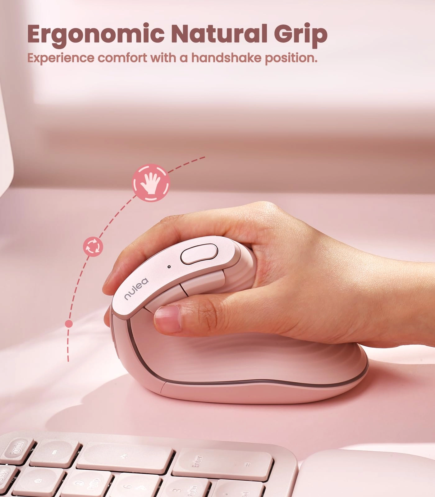 M510 Vertical Mouse - Wireless