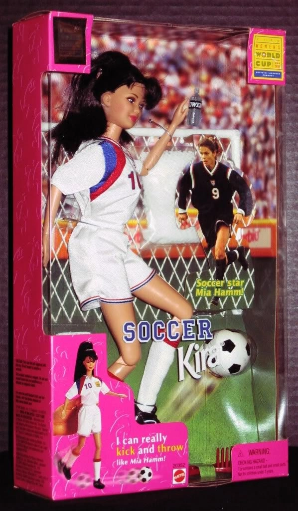 Barbie Soccer Kira - 1998 Edition Womens World Cup FIFA