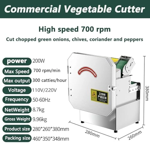 Scallion Slicer - 200W