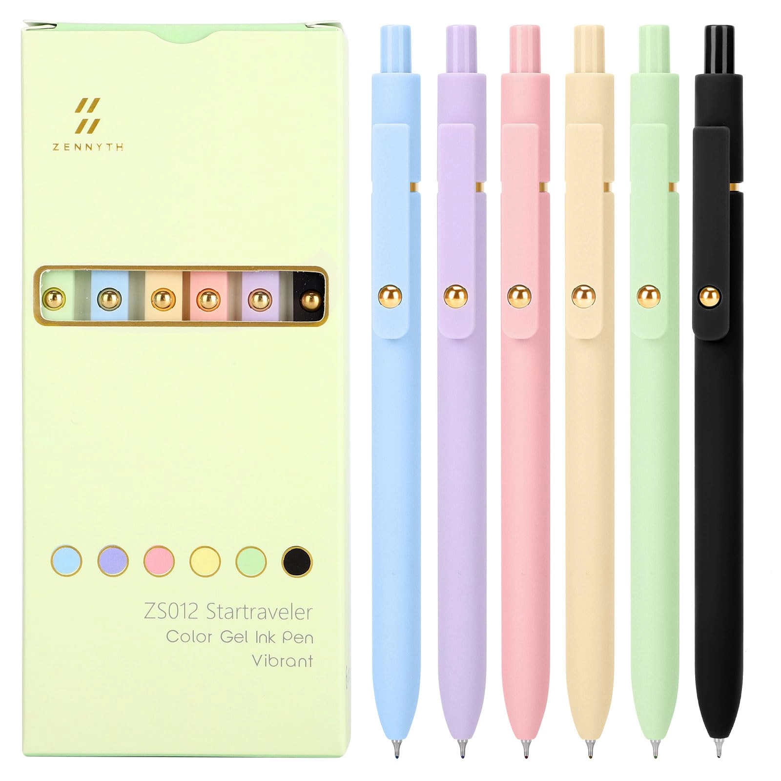 Gel Pen - 12 Pcs 0.5mm