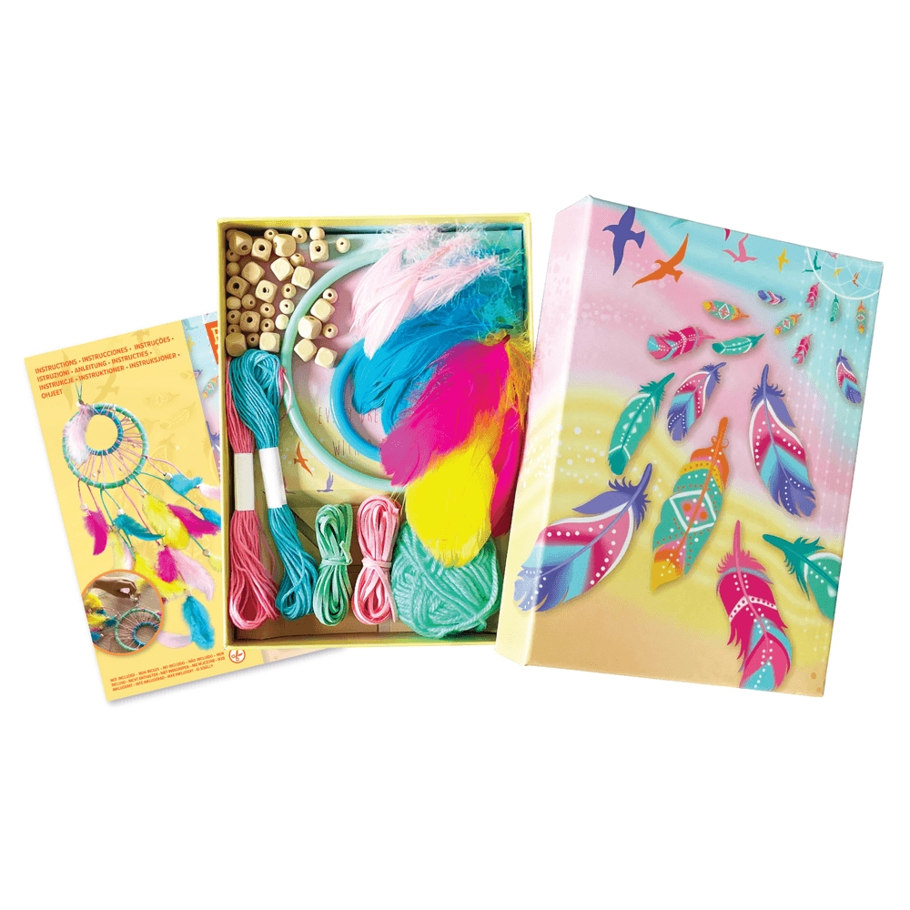 Chill Out Dream Catcher Art Set - 2 rings Ages 6+