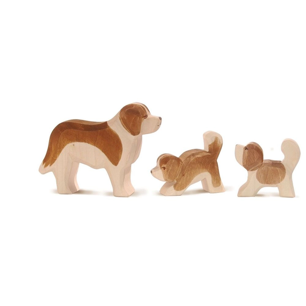 St Bernard Wooden Toy - Suitable for 3 years and above