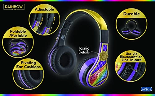 Rainbow High Wireless Headphone