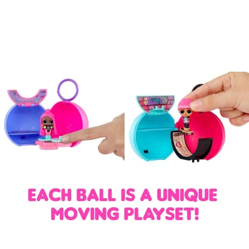 Move & Groove Fashion Doll - Mini Plastic Moving Ball Playset Ages 4+