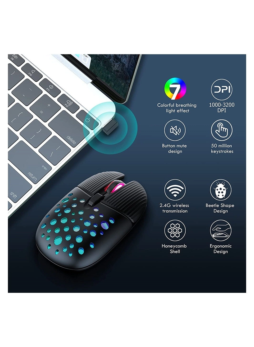 Wireless Gaming Mouse - Wireless