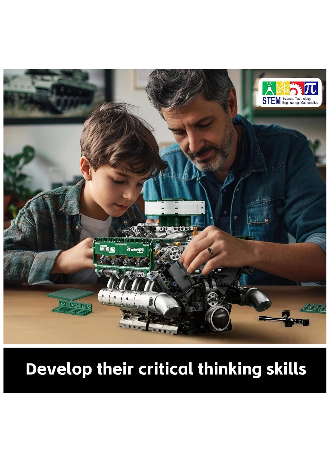 V8 Tank Engine - Vehicle 2250 pcs