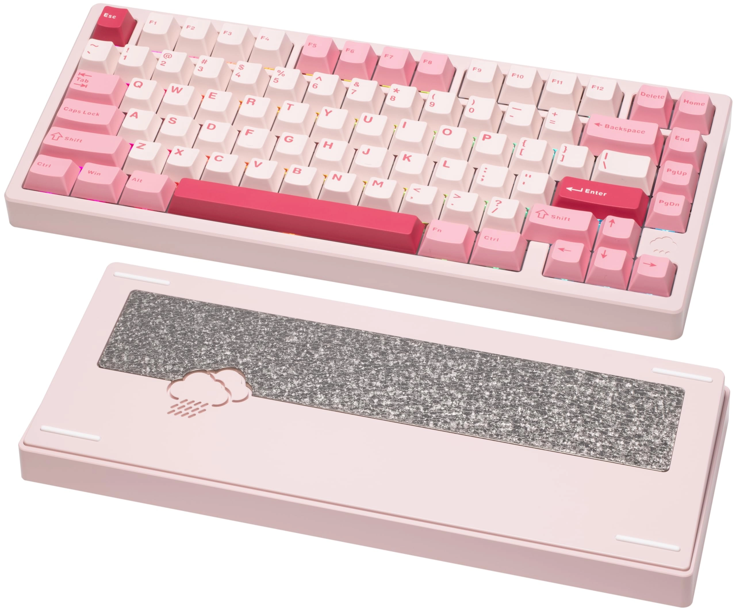 KEEBMONKEY Pro Rose - Wired/Wireless