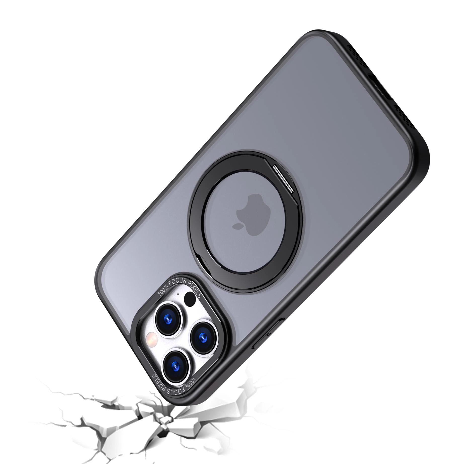 Rotatable Ring Holder Case for iPhone 15 Pro Max